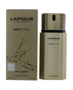 Lapidus Gold Extreme by Ted Lapidus, 3.3 oz Eau De Toilette Spray for Men