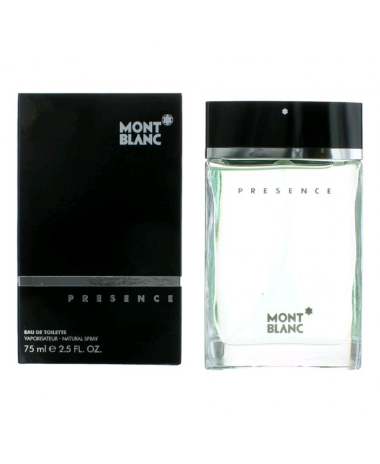 Mont Blanc Presence by Mont Blanc, 2.5 oz Eau De Toilette Spray for Men