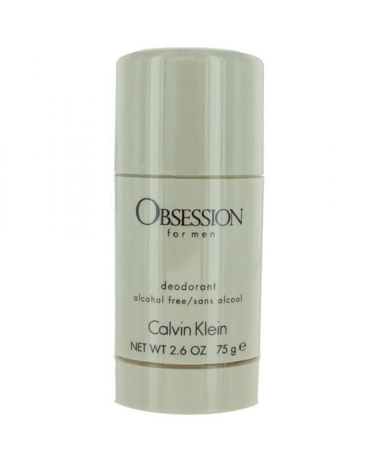 Obsession by Calvin Klein, 2.6 oz Deodorant Stick for Men