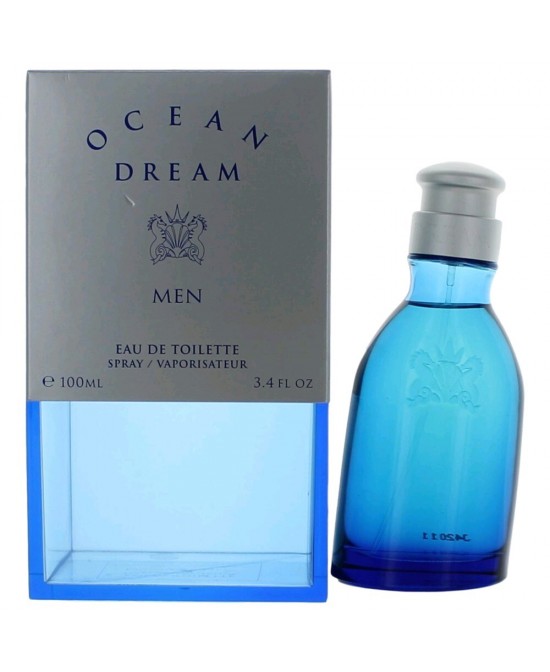 Ocean Dream by Ocean Dream, 3.4 oz Eau De Toilette Spray for Men