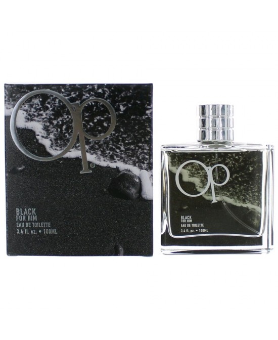 OP Black For Him by Ocean Pacific, 3.4 oz Eau De Toilette Spray for Men