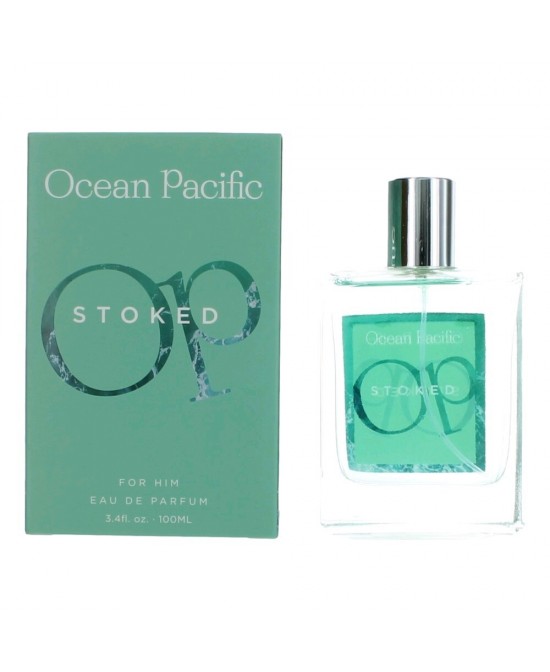 OP Stoked by Ocean Pacific, 3.4 oz Eau De Toilette Spray for Men