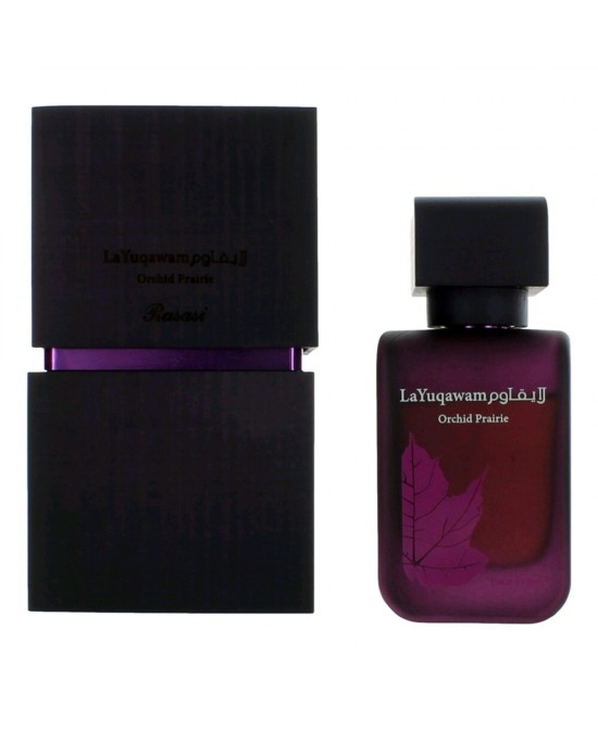 La Yuqawam Orchid Prairie  by Rasasi, 2.5 oz Eau De Parfum spray for Unisex