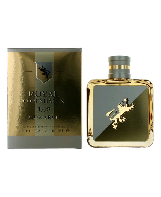 Royal Copenhagen 1775 Monarch by Royal Copenhagen, 3.4 oz Eau De Toilette Spray for Men