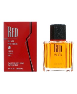 Red by Beverly Hills, 3.4 oz Eau De Toilette Spray for Men