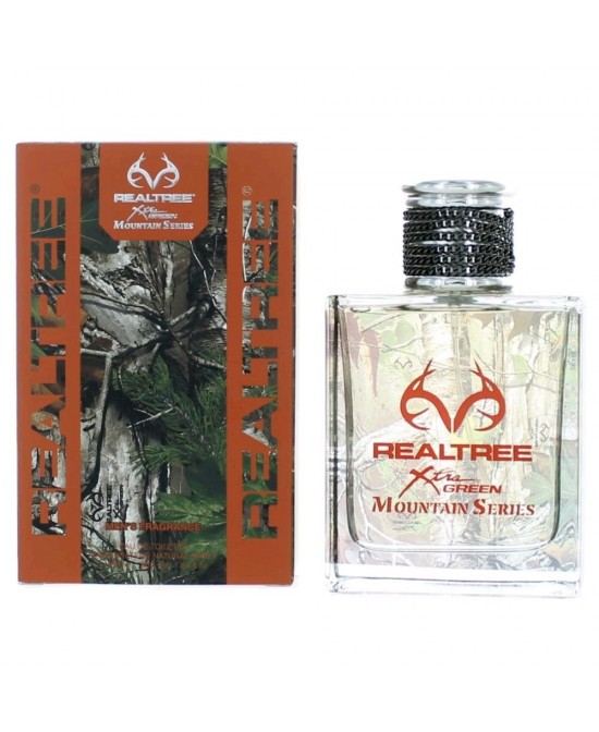 Realtree Mountain Series by Realtree, 3.4 oz Eau De Toilette Spray for Men