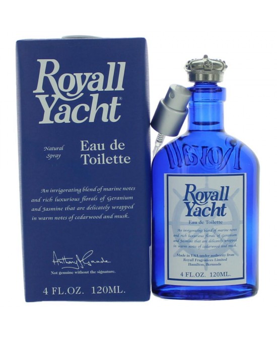 Royall Yacht by Royall Fragrances, 4 oz Eau De Toilette Spray for Men