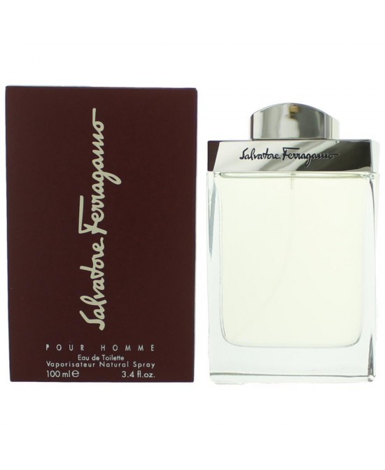 Salvatore Ferragamo by Salvatore Ferragamo, 3.4 oz Eau De Toilette Spray for Men