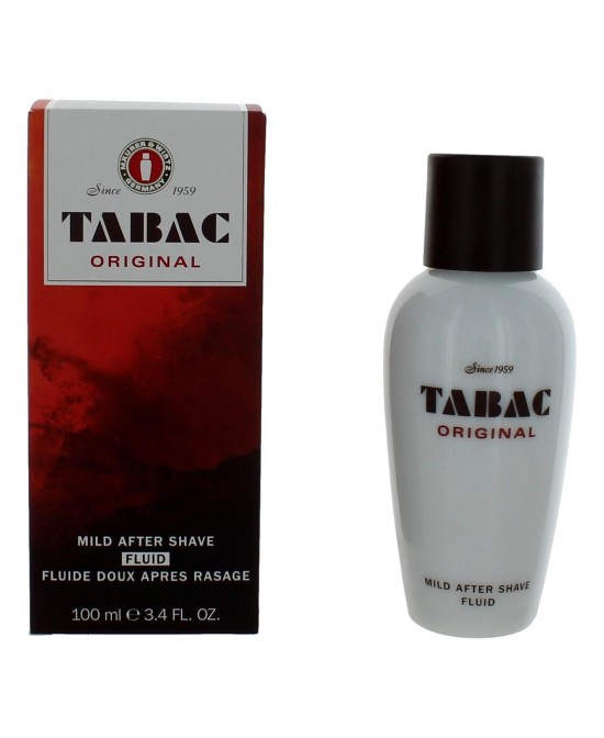 Tabac by Maurer & Wirtz, 3.4 oz Mild After Shave Splash for Men