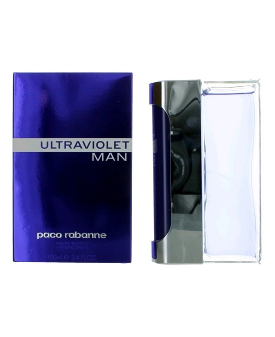 Ultraviolet Man by Paco Rabanne, 3.4 oz Eau De Toilette Spray for Men