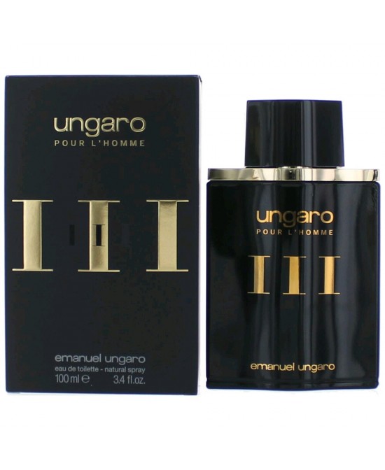 Ungaro Pour L'Homme III by Ungaro, 3.4 oz Eau De Toilette Spray for Men