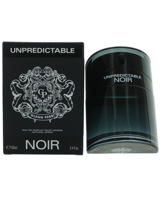 Unpredictable Noir Pour Homme by Glenn Perri, 3.4 oz Eau De Parfum Spray for Men