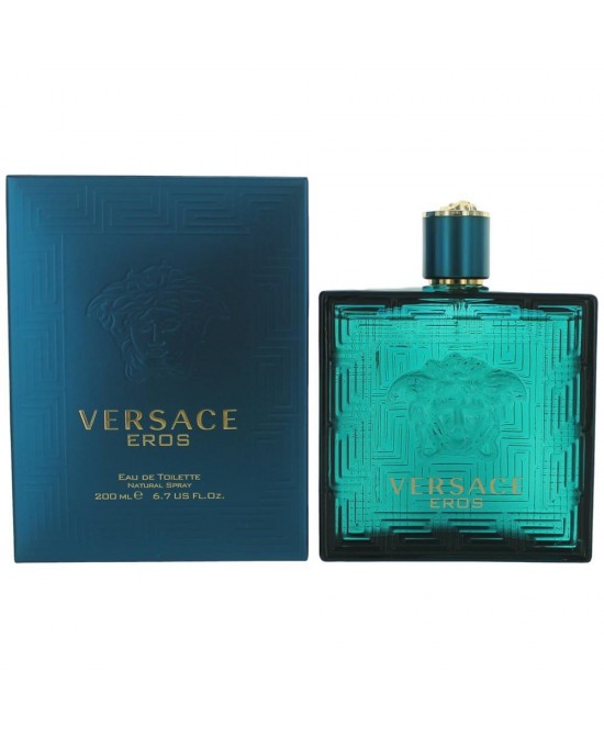 Eros by Versace, 6.7 oz Eau De Toilette Spray for Men