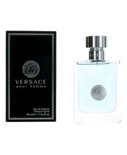 Versace Pour Homme by Versace, 1.7 oz Eau De Toilette Spray for Men