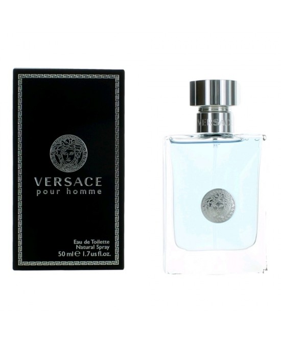 Versace Pour Homme by Versace, 1.7 oz Eau De Toilette Spray for Men