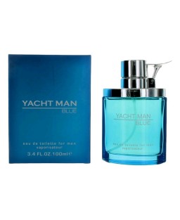 Yacht Man Blue by Myrurgia, 3.4 oz Eau De Toilette Spray for Men