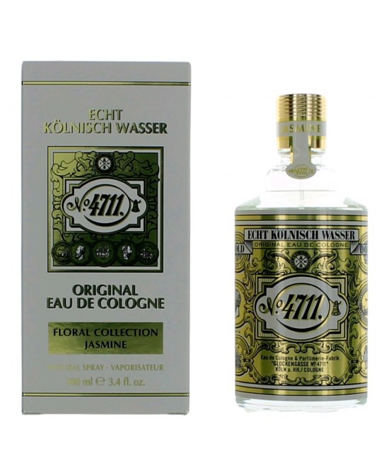 4711 Floral Collection Jasmin by 4711, 3.4 oz Eau De Cologne Spray for Unisex