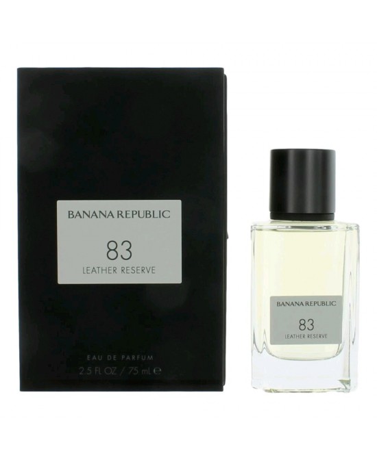 83 Leather Reserve by Banana Republic, 2.5 oz Eau De Parfum Spray for Unisex