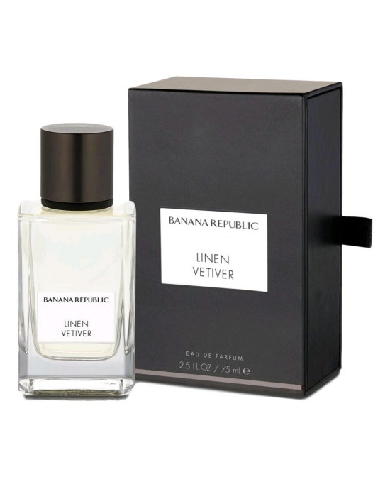 Linen Vetiver by Banana Republic, 2.5 oz Eau De Parfum Spray for Unisex