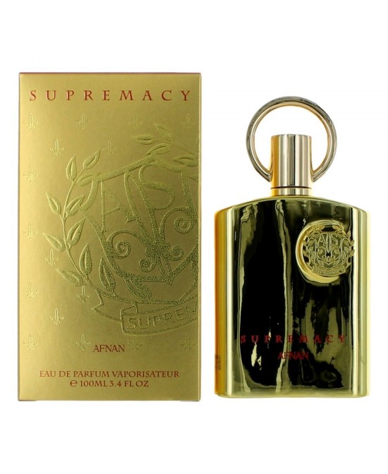 Supremacy Gold by Afnan, 3.4 oz Eau De Parfum Spray for Unisex