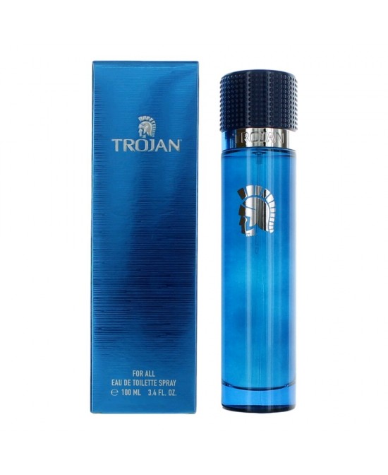 Trojan for All by Trojan, 3.4 oz Eau De Toilette Spray for Unisex