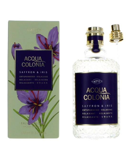 Acqua Colonia Saffron & Iris by 4711, 5.7 oz Eau De Cologne Spray for Women