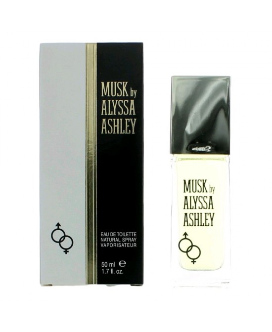 Musk by Alyssa Ashley,  1.7 oz Eau De Toilette Spray for Women