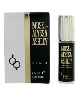 Musk by Alyssa Ashley, .25 oz Perfume Oil for Women