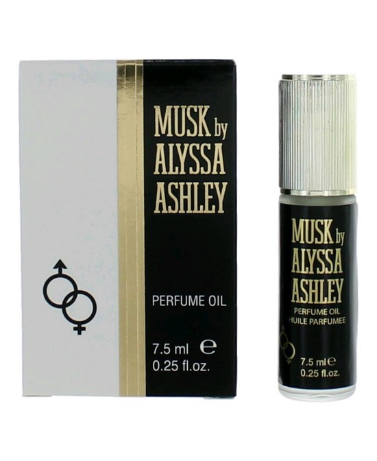 Musk by Alyssa Ashley, .25 oz Perfume Oil for Women