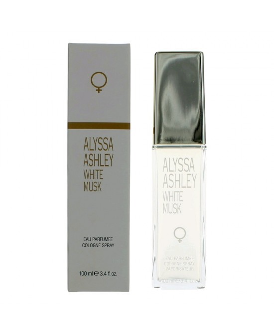 White Musk by Alyssa Ashley, 3.4 oz Eau Parfumee Cologne Spray for Women