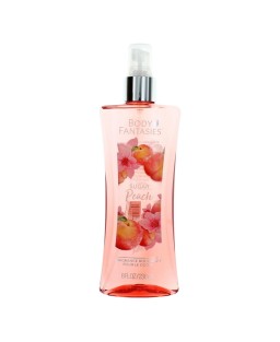 Sugar Peach by Body Fantasies, 8 oz Fragrance Body Spray for Women