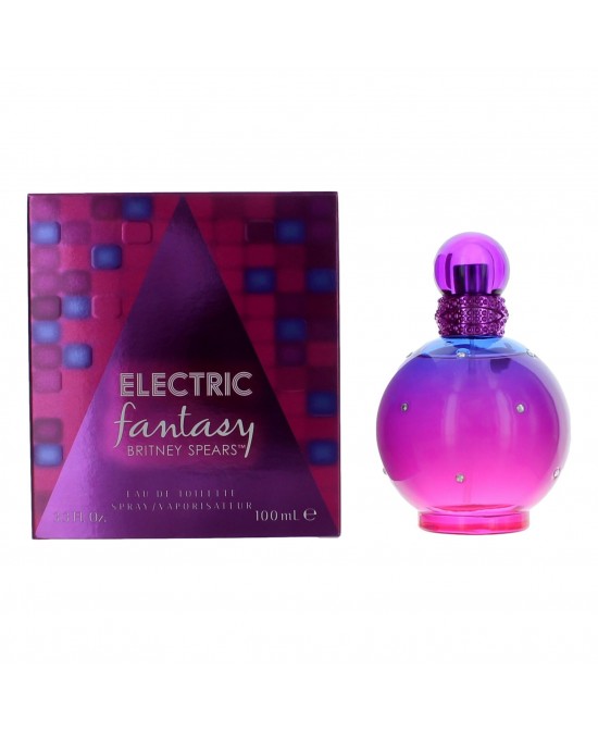 Electric Fantasy by Britney Spears, 3. oz Eau De Toilette for Women