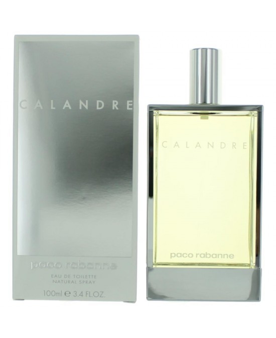 Calandre by Paco Rabanne, 3.4 oz Eau De Toilette Spray for Women