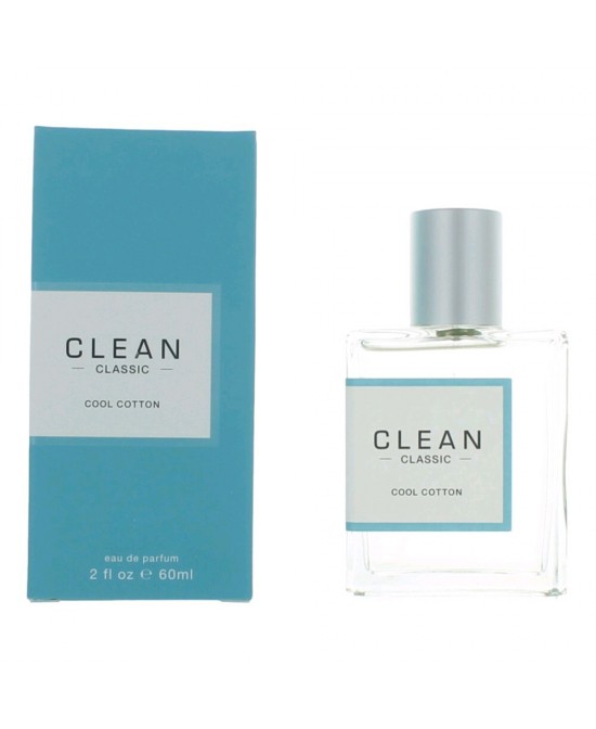 Clean Cool Cotton by Dlish, 2 oz Eau De Parfum Spray for Women