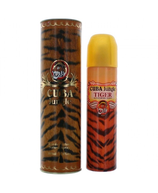 Cuba Jungle Tiger by Cuba, 3.3 oz Eau De Parfum Spray for Women