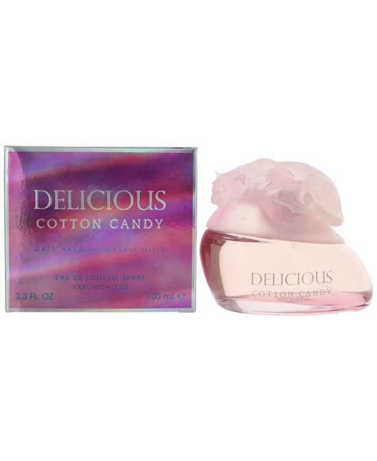 Delicious Cotton Candy by Gale Hayman, 3.3 oz Eau De Toilette Spray for Women