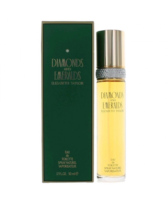 Diamonds & Emeralds by Elizabeth Taylor, 1.7 oz Eau De Toilette Spray for Women