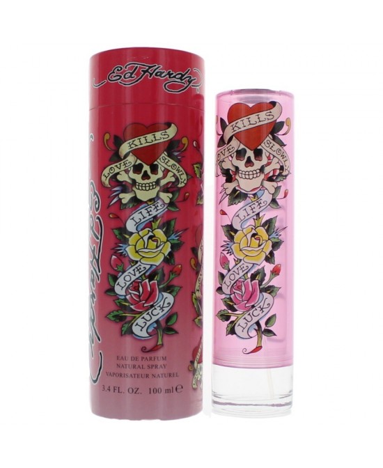 Ed Hardy by Christian Audigier, 3.4 oz Eau De Parfum Spray for Women