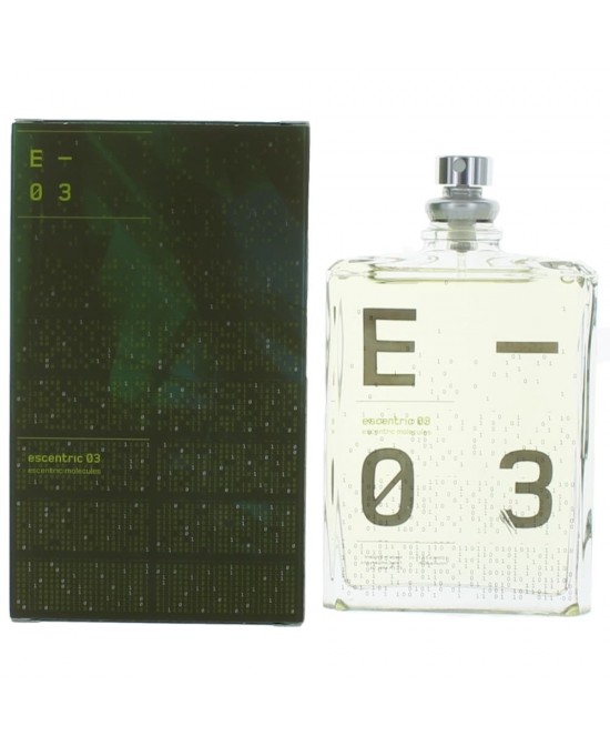 Escentric 03 by Escentric Molecules, 3.5 oz Eau De Toilette Spray for Unisex