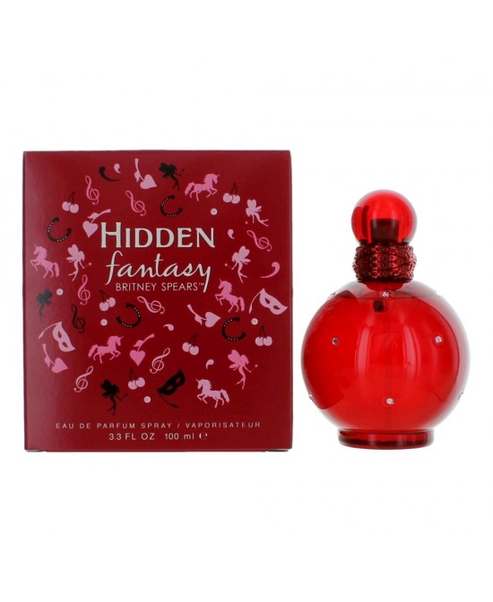 Hidden Fantasy by Britney Spears, 3.3 oz Eau De Parfum Spray for Women