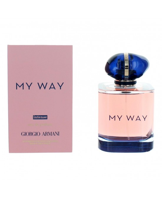 My Way by Giorgio Armani, 3 oz Eau De Parfum Intense Spray for Women