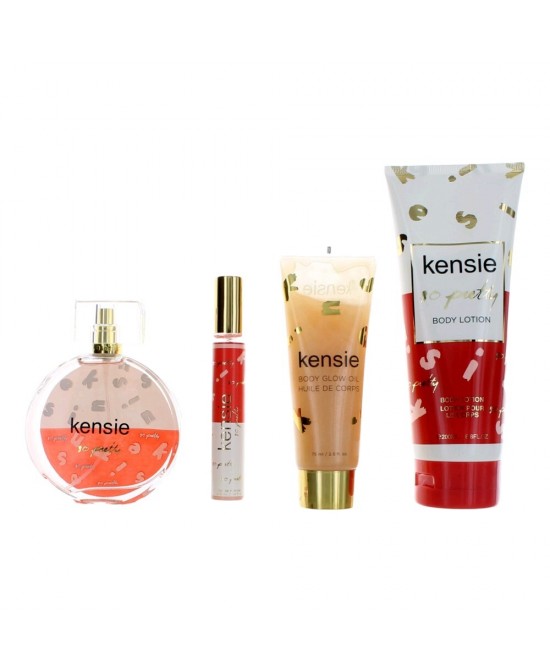 Kensie So Pretty by Kensie, 4 Piece Gift Set for Women