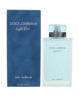 Light Blue Eau Intense by Dolce & Gabbana, 3.3 oz Eau De Parfum Spray for Women