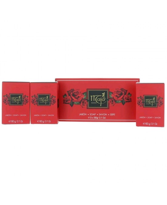 Maja by Maja, Pack of 3 Soaps x 3.1 oz Each for Women