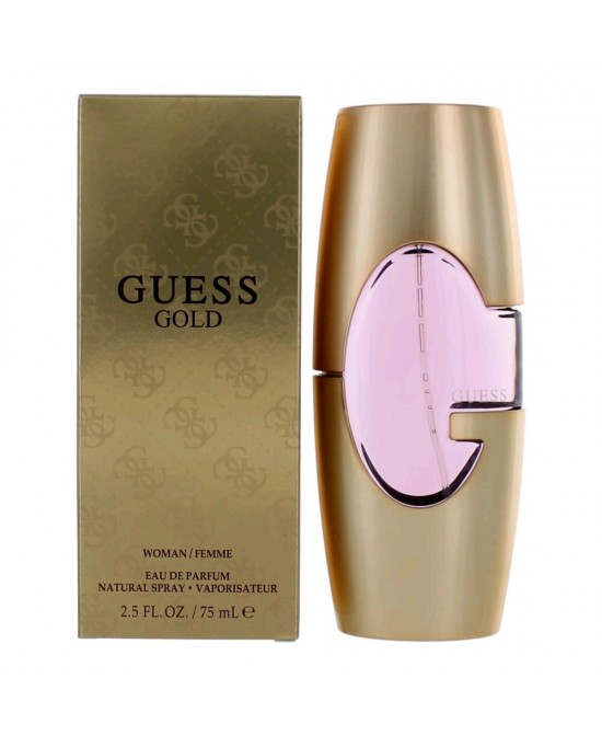 Guess Gold by Parlux, 2.5 oz Eau De Parfum Spray for Women