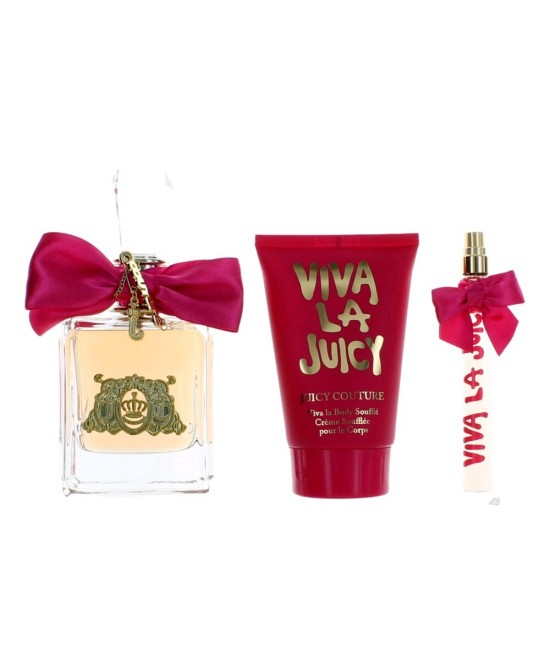 Viva La Juicy by Juicy Couture, 3 Piece Gift Set for Women