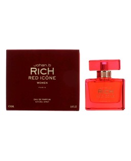 Rich Icone Red by Johan B, 2.8 oz Eau De Parfum Spray for Women