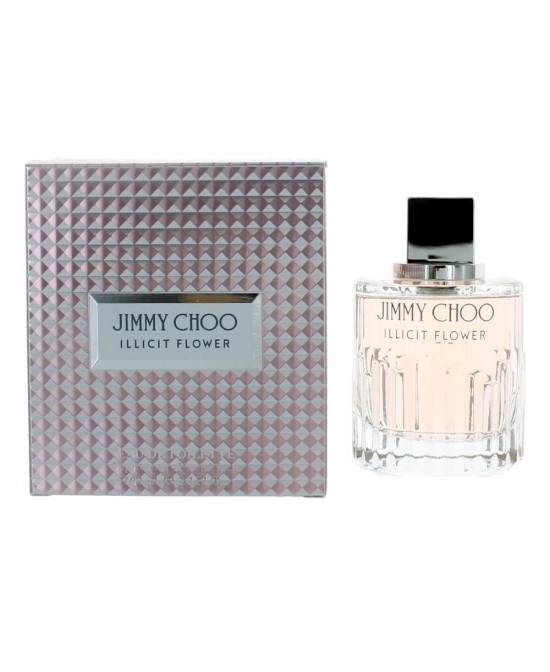 Jimmy Choo Illicit Flower by Jimmy Choo, 3.3 oz Eau De Toilette Spray for Women