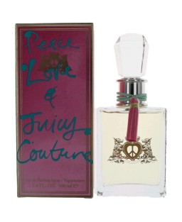 Peace Love & Juicy Couture by Juicy Couture, 3.4 oz Eau De Parfum Spray for Women