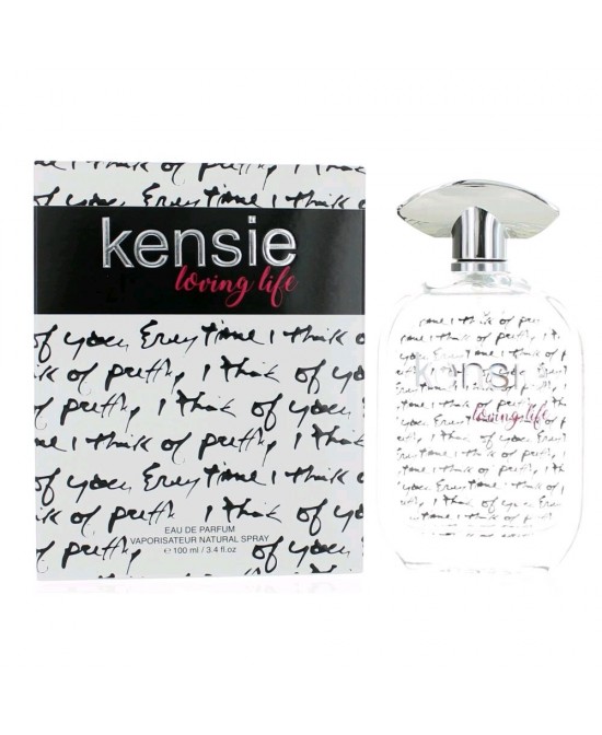 Kensie Loving Life by Kensie, 3.4 oz Eau De Parfum Spray for Women